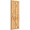 Ekena Millwork Framed Board-n-Batten Shutters w/Z-Bar, Rough Sawn Western Red Cedar, 21 1/2W x 53H, PR RBF06Z21X053RWR - alternate 4
